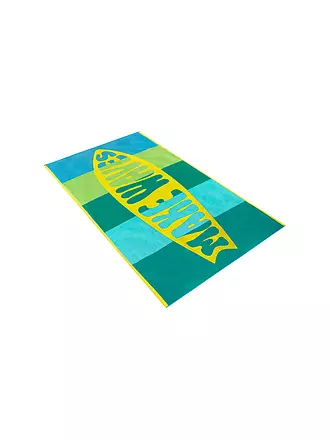 VOSSEN | Toalla de baño Make Waves | türkis